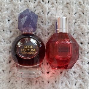 Viktor&Rolf Good Fortune Flowerbomb Ruby Orchid Perfume Duo 7ml Each